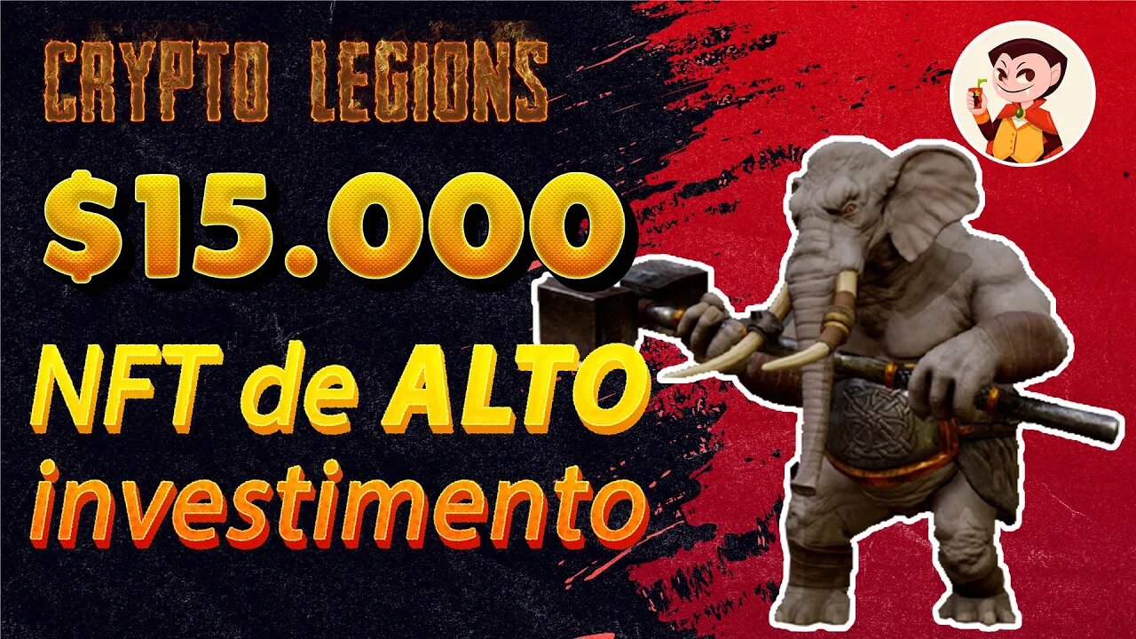 Crypto Legions: Jogo NFT de ALTO Investimento (Ganhos até $15.000,00)