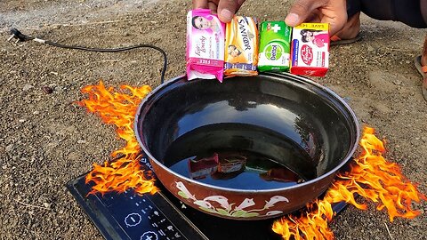 गजब हो गया जब गर्म तेल में साबुन डाला Soap In Hot Oil Experiment