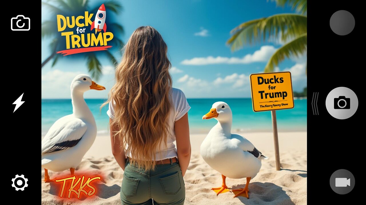 Ducks for TRUMP! #maga #donaldtrump #trumpvance2024 #elonmusk