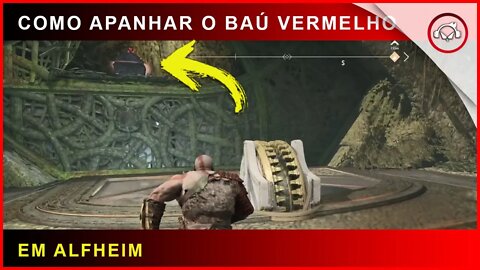 God of war, Como apanhar o baú vermelho em Alfheim | Super dica