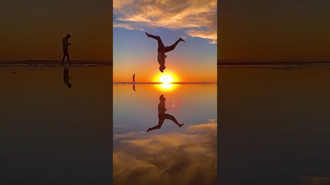 What do you think of this sick reflection shot? #shorts