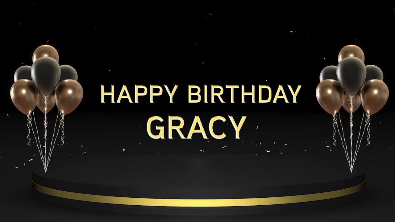 Wish you a very Happy Birthday Gracy