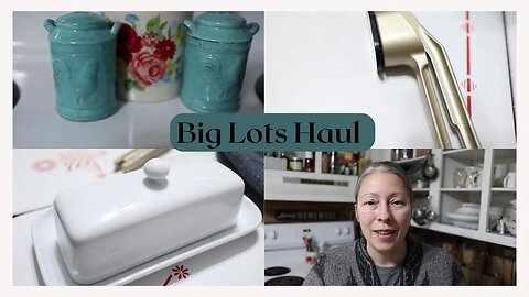 Big Lots HAUL | KITCHEN ITEMS FROM BIG LOTS