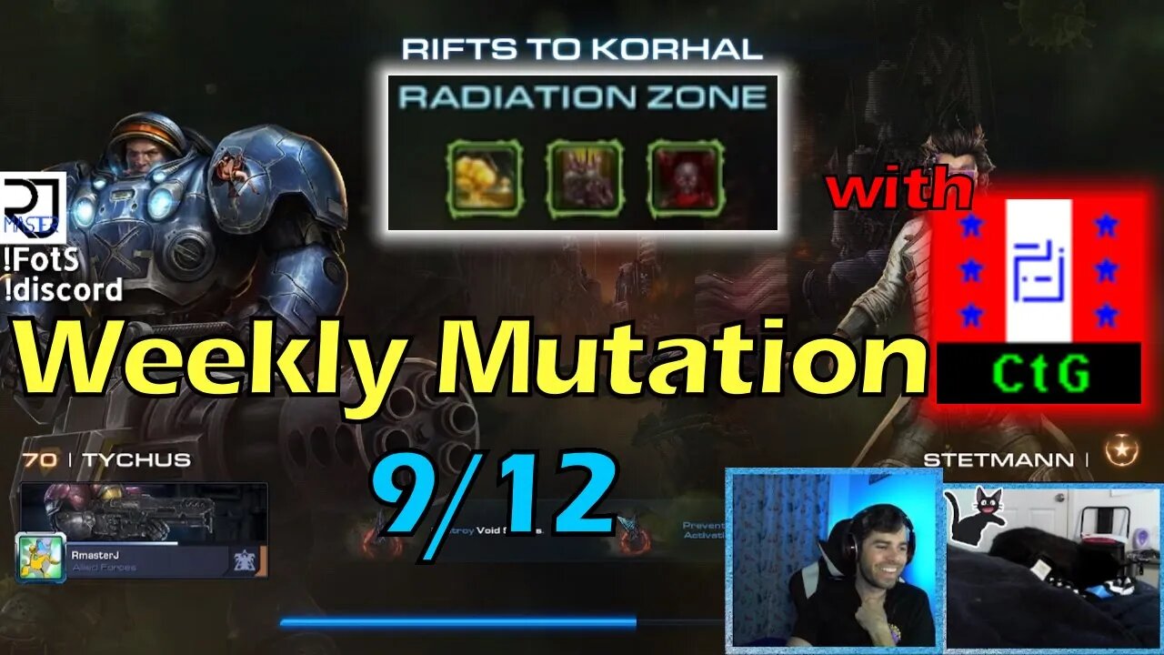 Radiation Zone - Starcraft 2 CO-OP Weekly Mutation w/o 9/12/22 with CtG