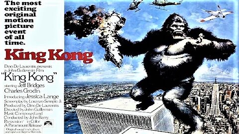 KING KONG 1976 The Remake by Dino Di Laurentiis SFX Oscar Winner FULL MOVIE in HD & W/S