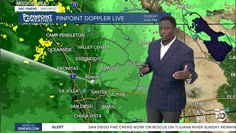 ABC 10News Pinpoint Weather with Weather Anchor Moses Small