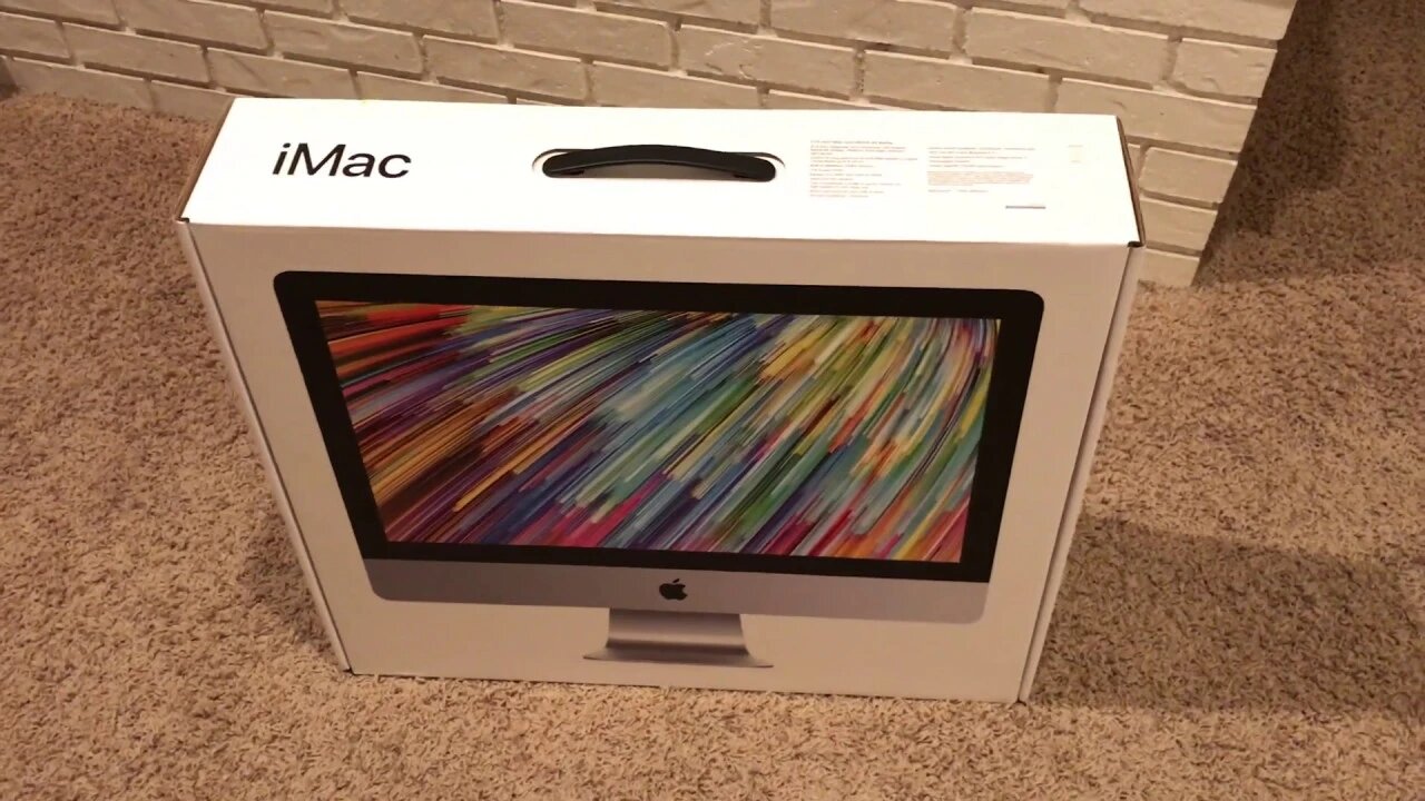 Saturday Projects™.com | 21.5" iMac unboxing - satisfying