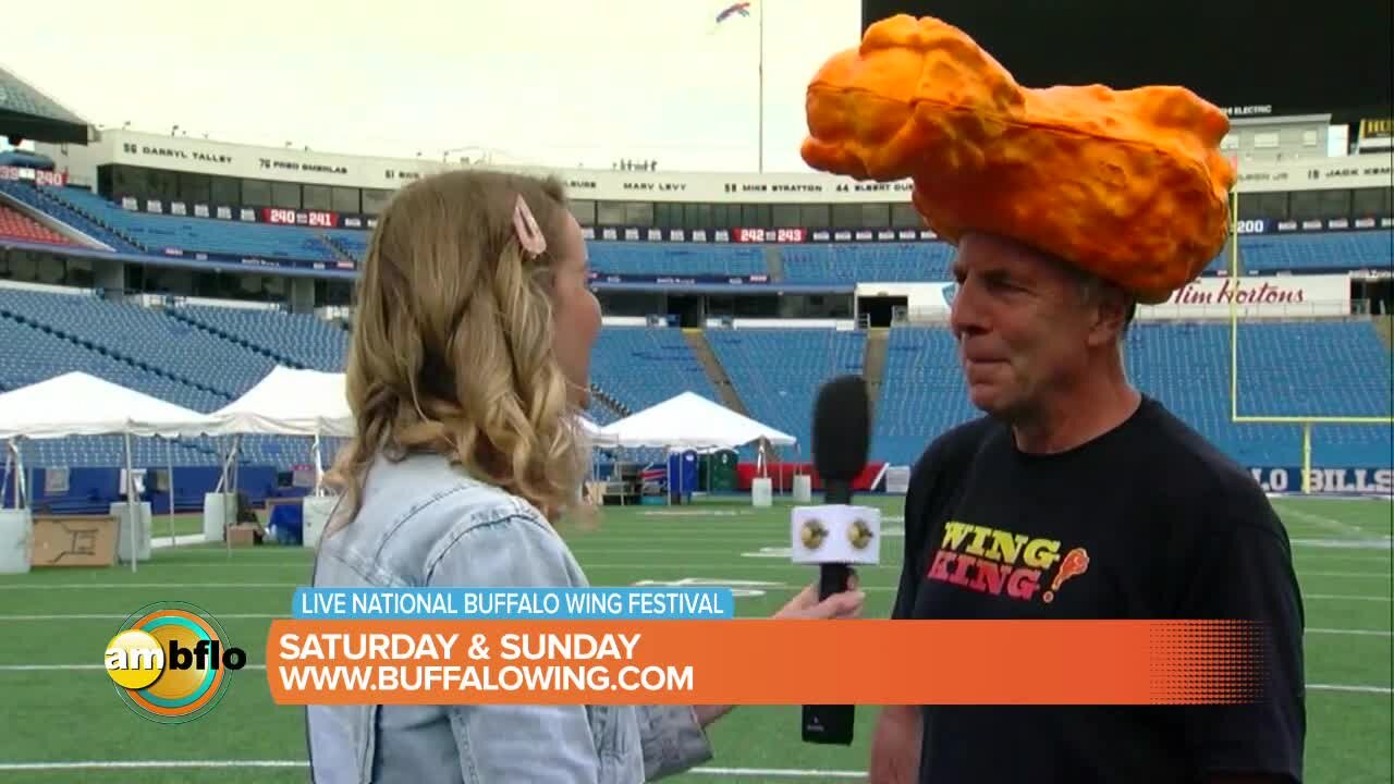 Taste wings from all over the country at the National Buffalo Wing Festival