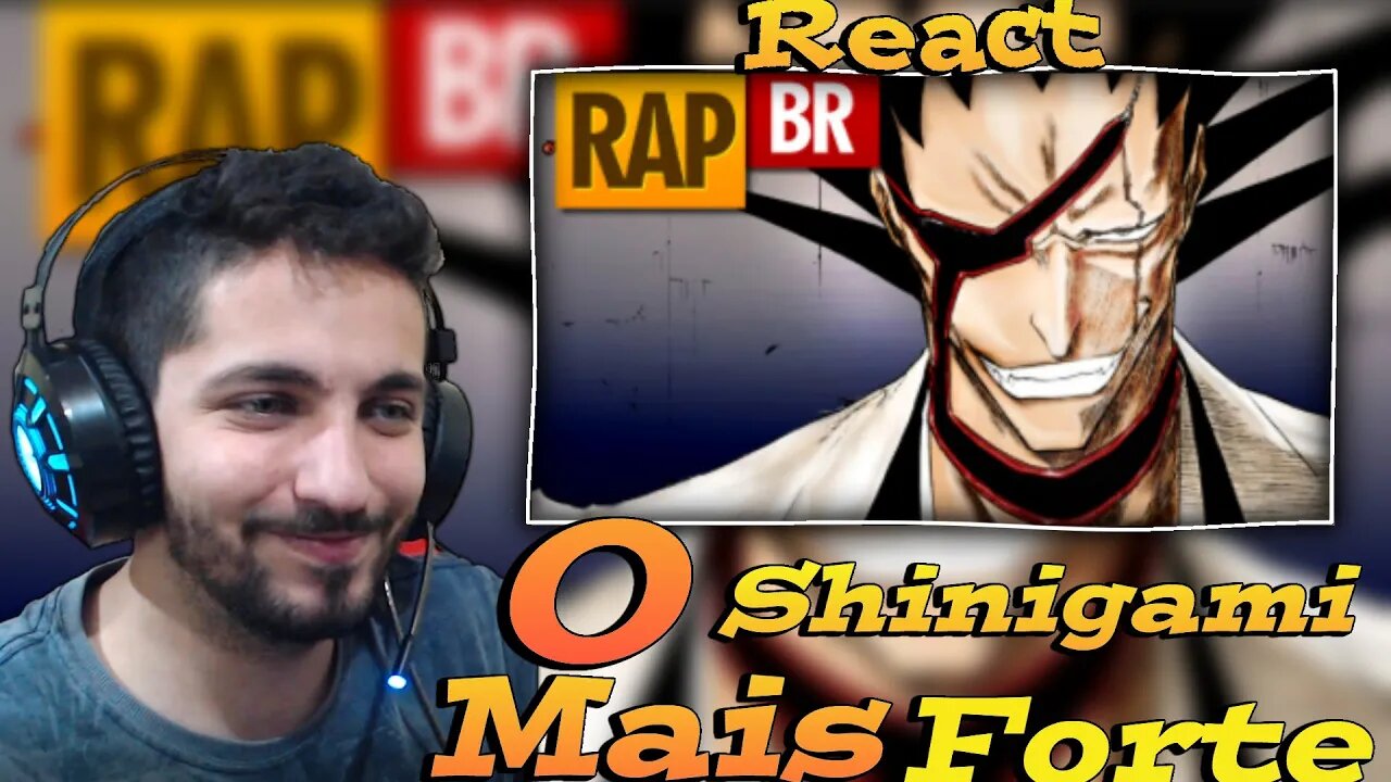 React INSANO - Rap do Zaraki Kenpachi (Bleach) | Tauz RapTributo