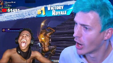 Ninja & IShowSpeed Finally Played Fortnite Together For The FIRST Time!