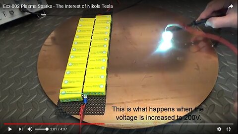 Exx-002 Plasma Sparks - The Interest of Nikola Tesla