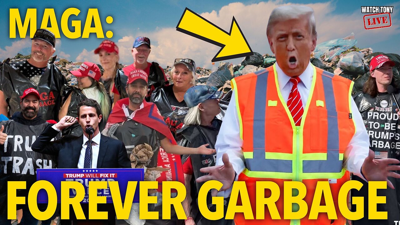 MAGA's Last Stand: Trump’s Garbage Man Stunt Backfires | OPEN Sunday Rant