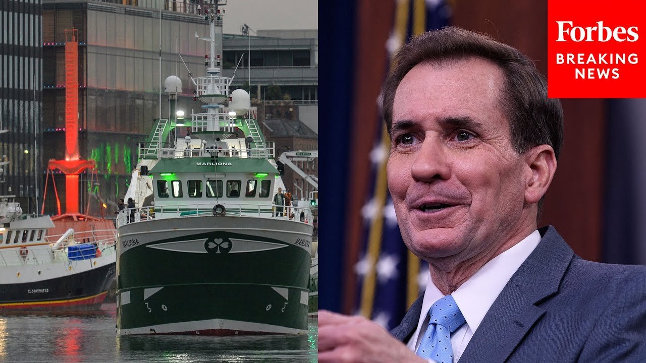 John Kirby Has Friendly Exchange Over Irish Fishermen Successfully Blocking Russian Naval Exercise