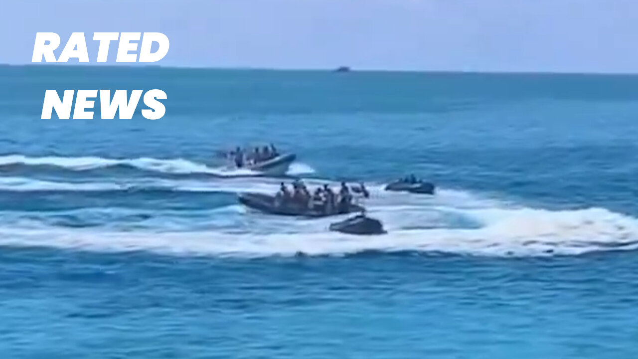 WATCH: China Coast Guard Accused of Seizing and Dumping Supplies Meant for Filipino Troops