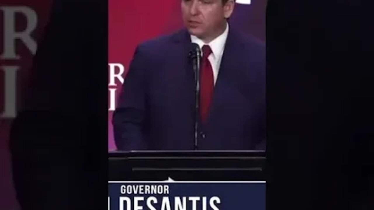DeSantis speaks on what the American people want