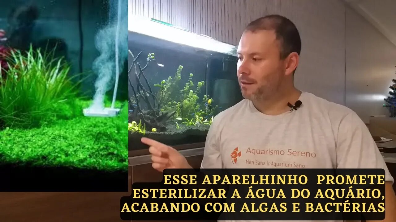 🔴 Chihiros Doctor Para Esterilizar a Água do Aquário - Não é Twinstar!