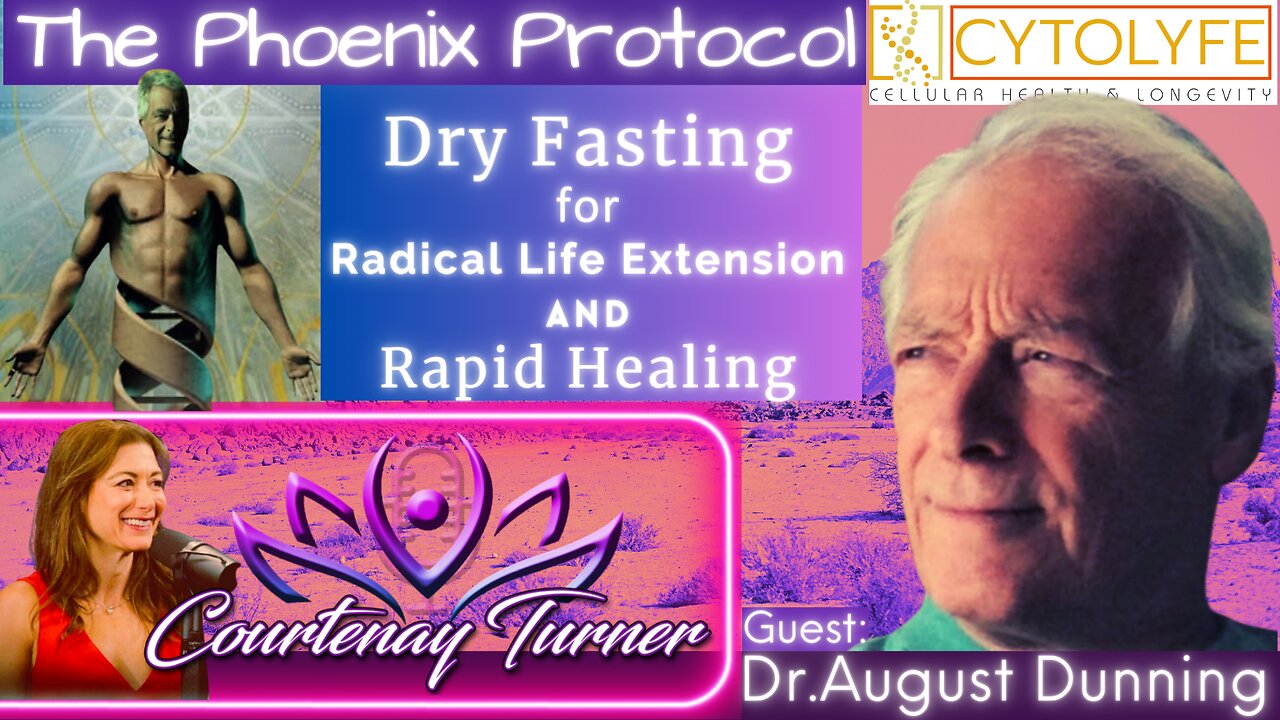 *Improved Audio* Ep.378: The Phoenix Protocol: Dry Fasting w/ Dr. August Dunning | The Courtenay Turner Podcast