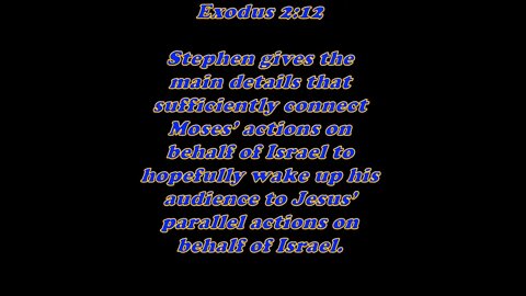 Daily Bible Verse Commentary - Acts 7:24