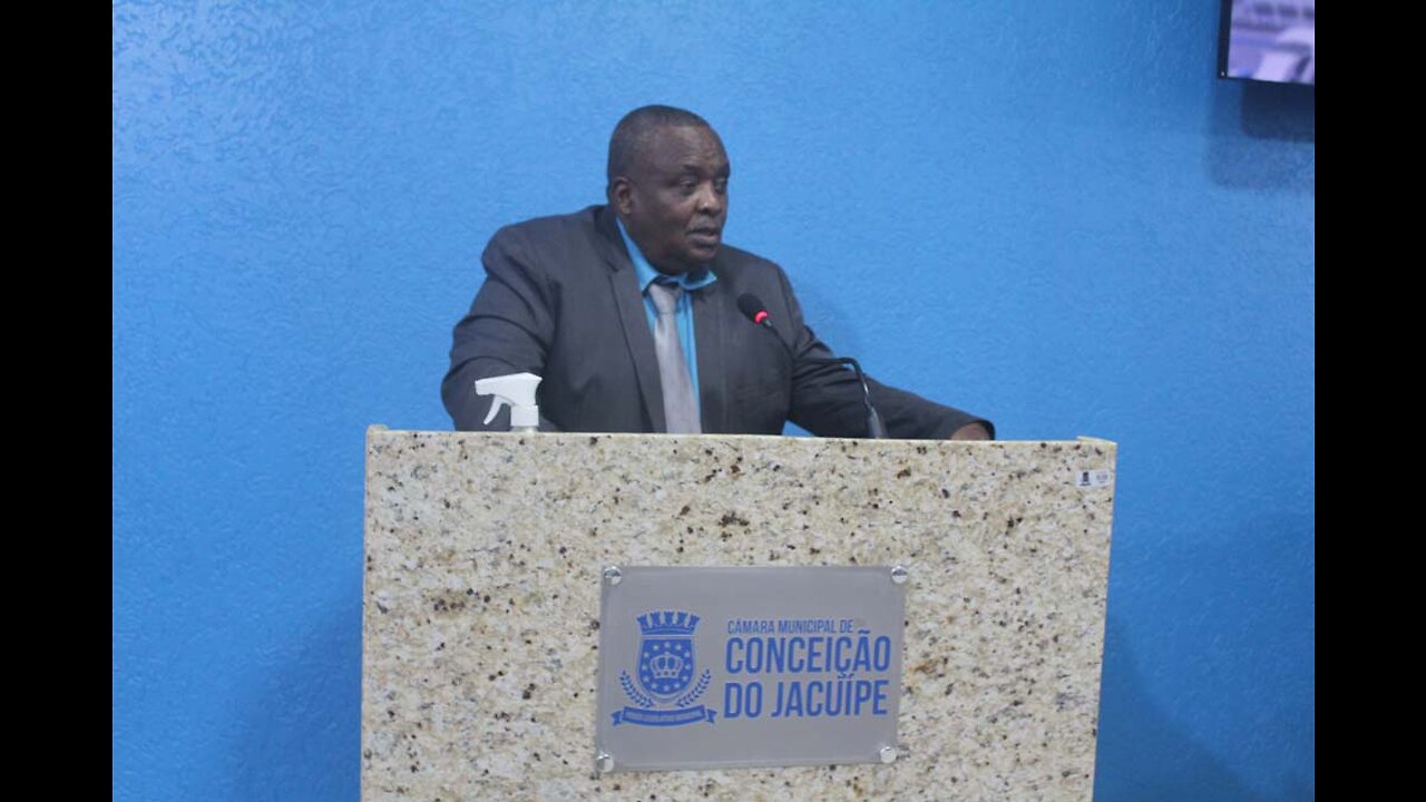 Vereador Oseas faz agradecimentos e deseja felicidades a todos em seu ultimo discurso do ano