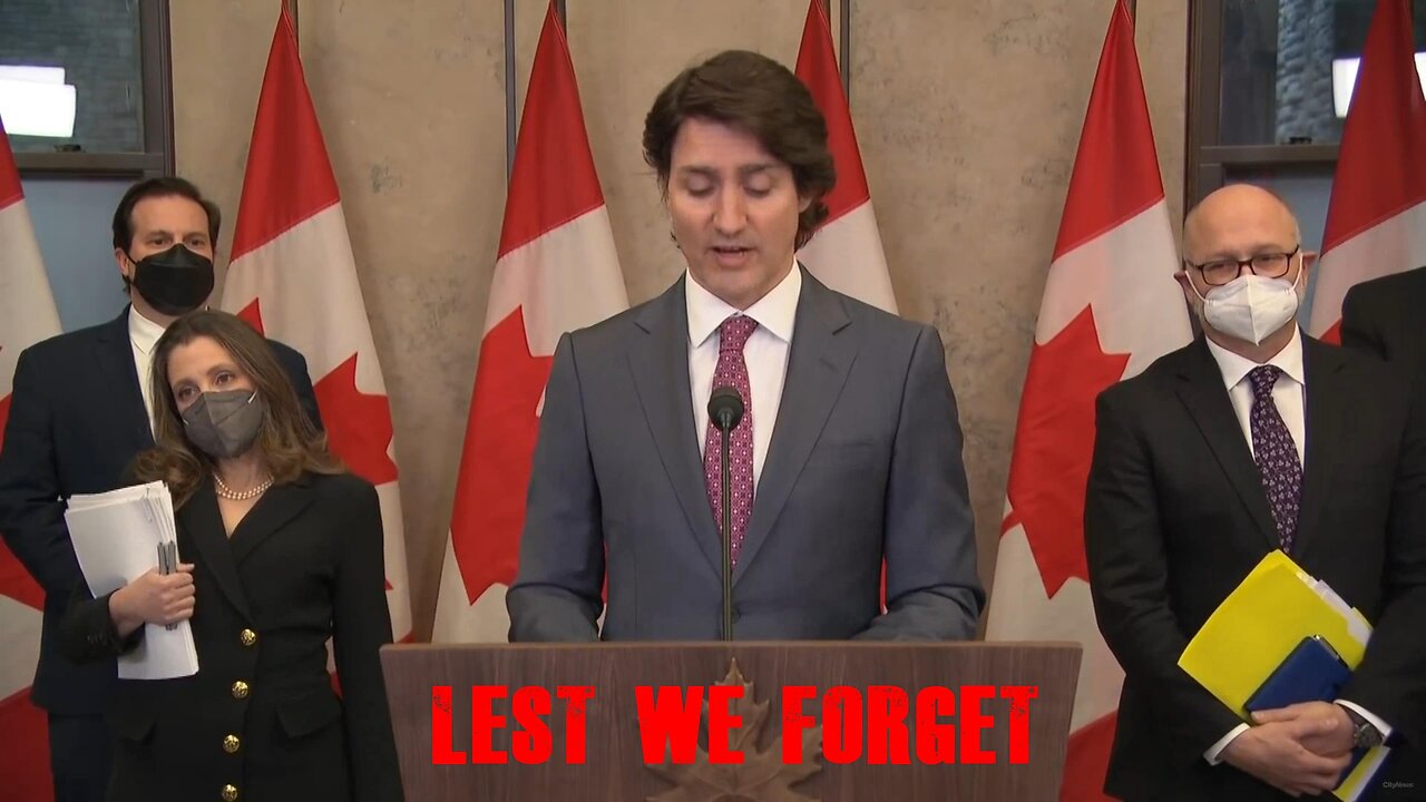 LEST WE FORGET - The brutal violence Trudeau unleashed on Canadians in February 2022