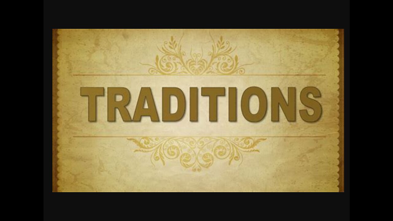 Traditions and authority