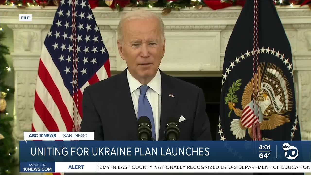 Uniting for Ukraine plan launches