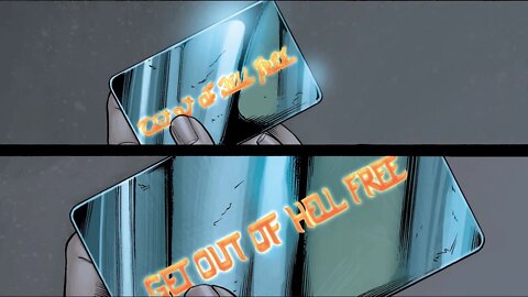 Get Out Of Hell Free Card | Tarjeta Sal Del Infierno Gratis - DC Comics #shorts #dccomics #secretsix