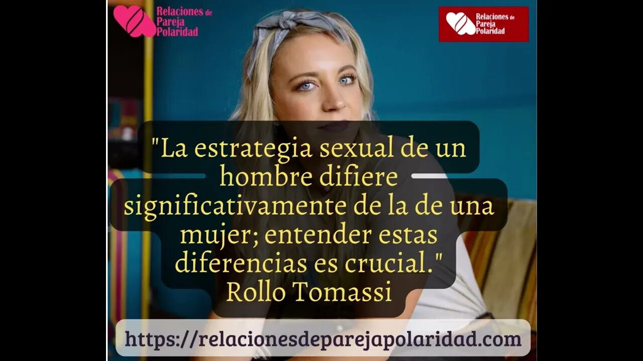 5. La estrategia sexual de un hombre difiere significativamente de la de una mujer - Rollo Tomassi