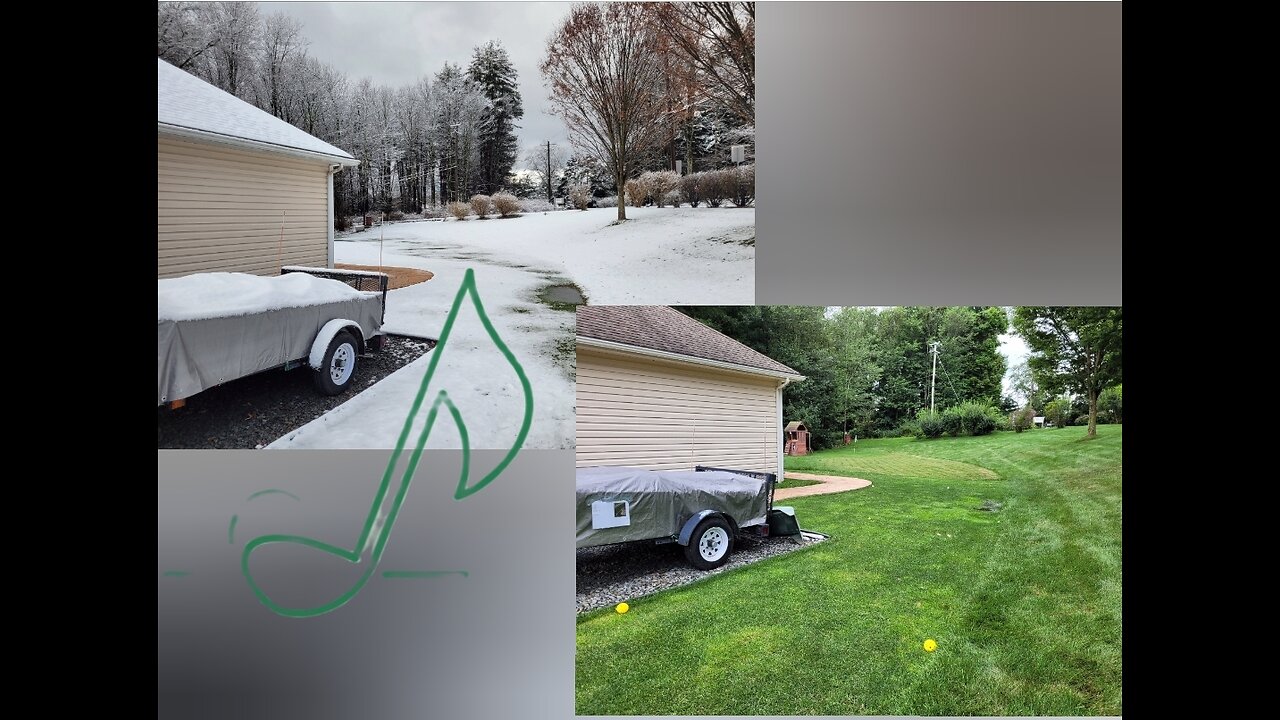 Winter Golf: Backyard Course