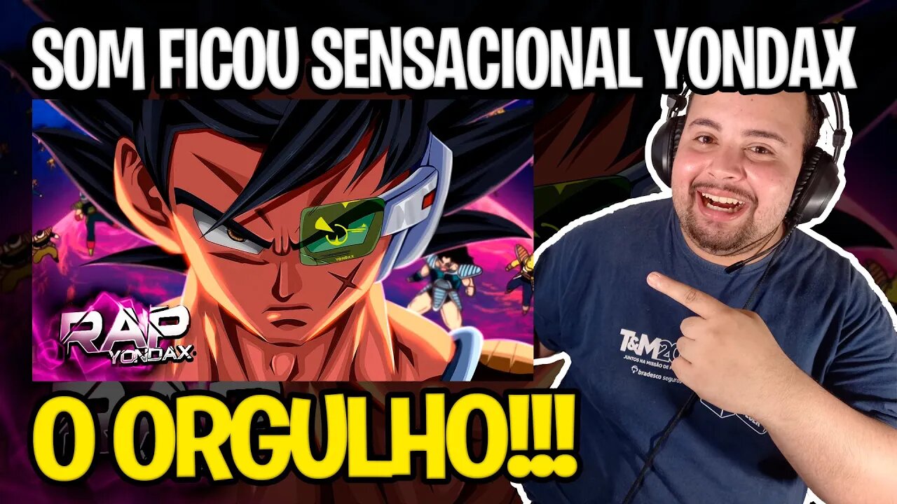 REACT Rap do Bardock (Dragon Ball Super): ORGULHO SAIYAJIN