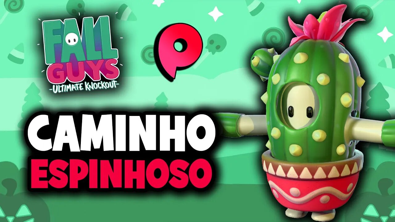 Live de Fall Guys - Caminho espinhoso