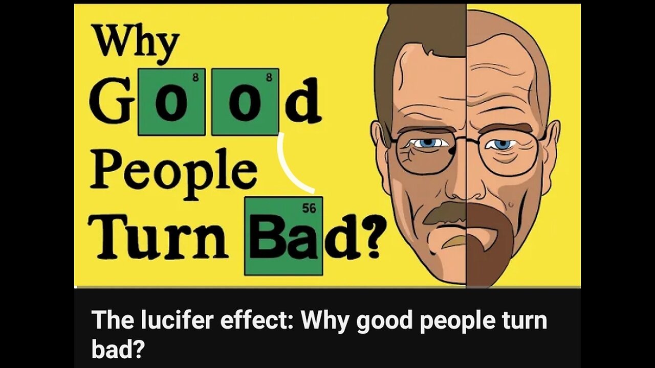 The lucifer effect: Why good people turn bad?