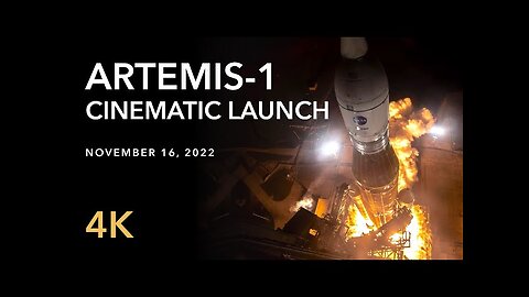 Artemis-1 Launch Cinematic