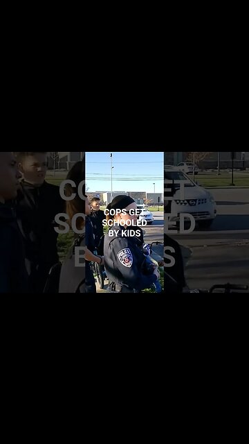 TYRANT COPS GET SCHOOLED BY KIDS #copwatch #filmthepolice #freedomofspeach
