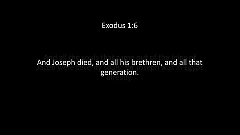 Exodus Chapter 1