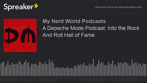 A Depeche Mode Podcast: Into the Rock And Roll Hall of Fame