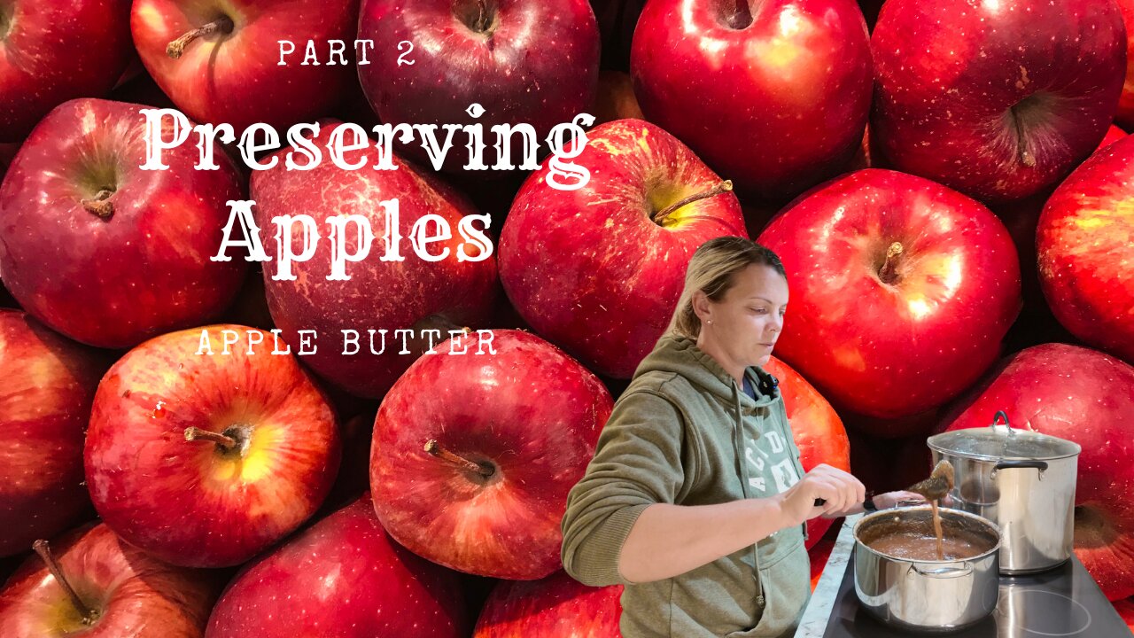 APPLE BUTTER | Part 2 of our Apple preserving series | Great GIFT idea
