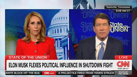 Terrifying Transparency! Senator Tells CNN's Dana Bash How Musk And X Users Upended Spending Bill