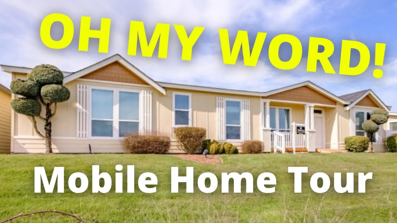 OH MY WORD!! This "Mobile Home" is Extremely Elegant! | Timothy's Mobile Home Tour