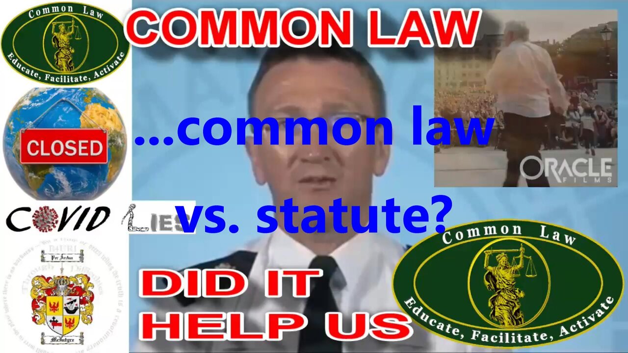 ...common law vs. statute?