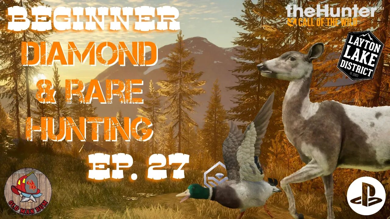 Beginner Diamond & Rare Hunting Ep 27 theHunter Call of the Wild