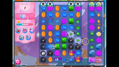Candy Crush Level 3392 Talkthrough, 15 Moves 0 Boosters