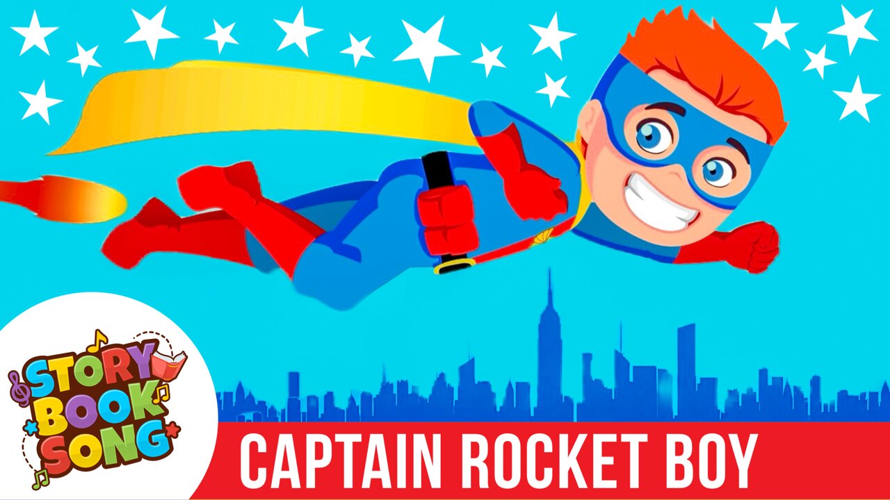 Captain Rocket Boy | A Superhero Adventure for Kids