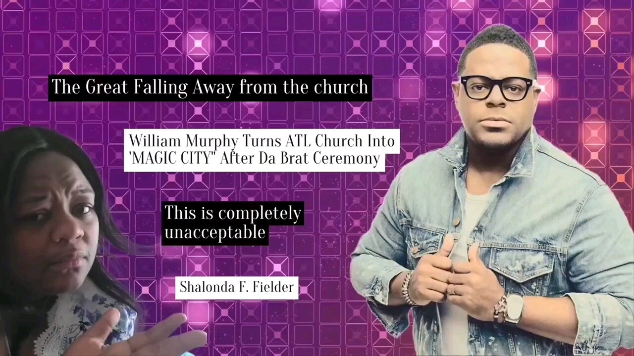 William Murphy Turns ATL Church Into MAGIC CITY* After Da Brat Ceremony