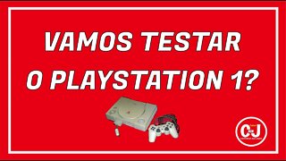 Vamos testar o PlayStation 1 ?