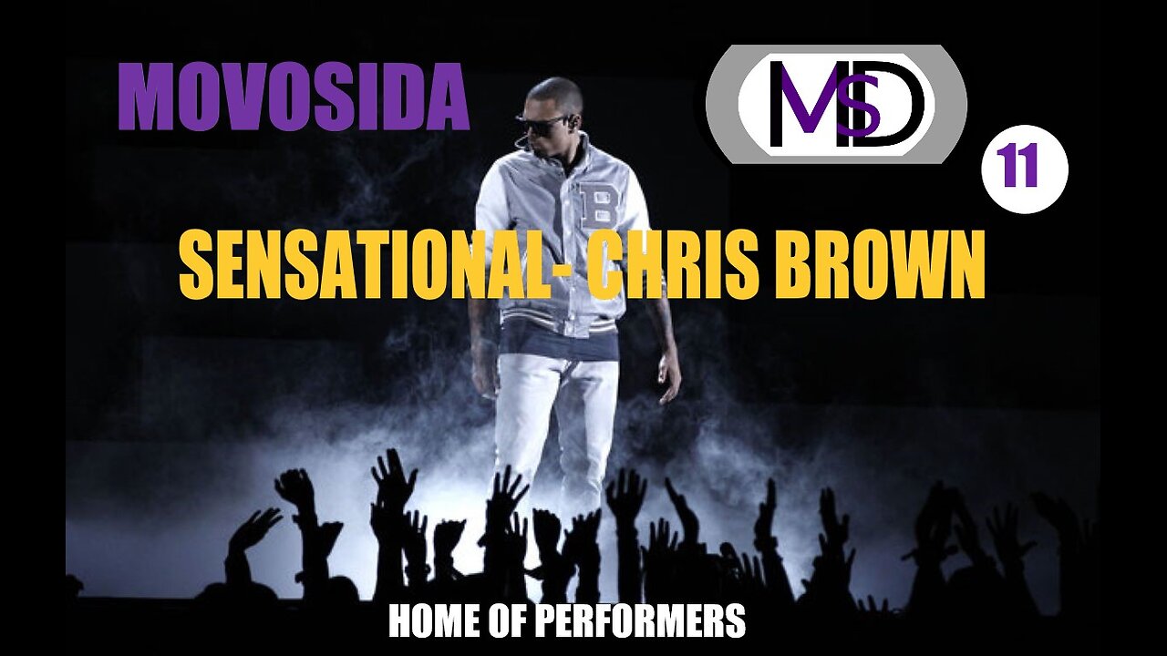 SENSATIONAL CHRIS BROWN - MOVOSIDA -LINE DANCE 11#movosida #singing #dancefitness #choreo #fitness