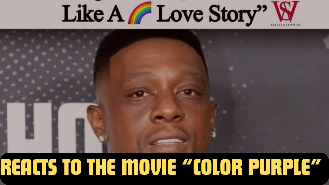 Boosie Attacked for Walking Out The Color Purple Movie Because of "RAINBOW" Love Story