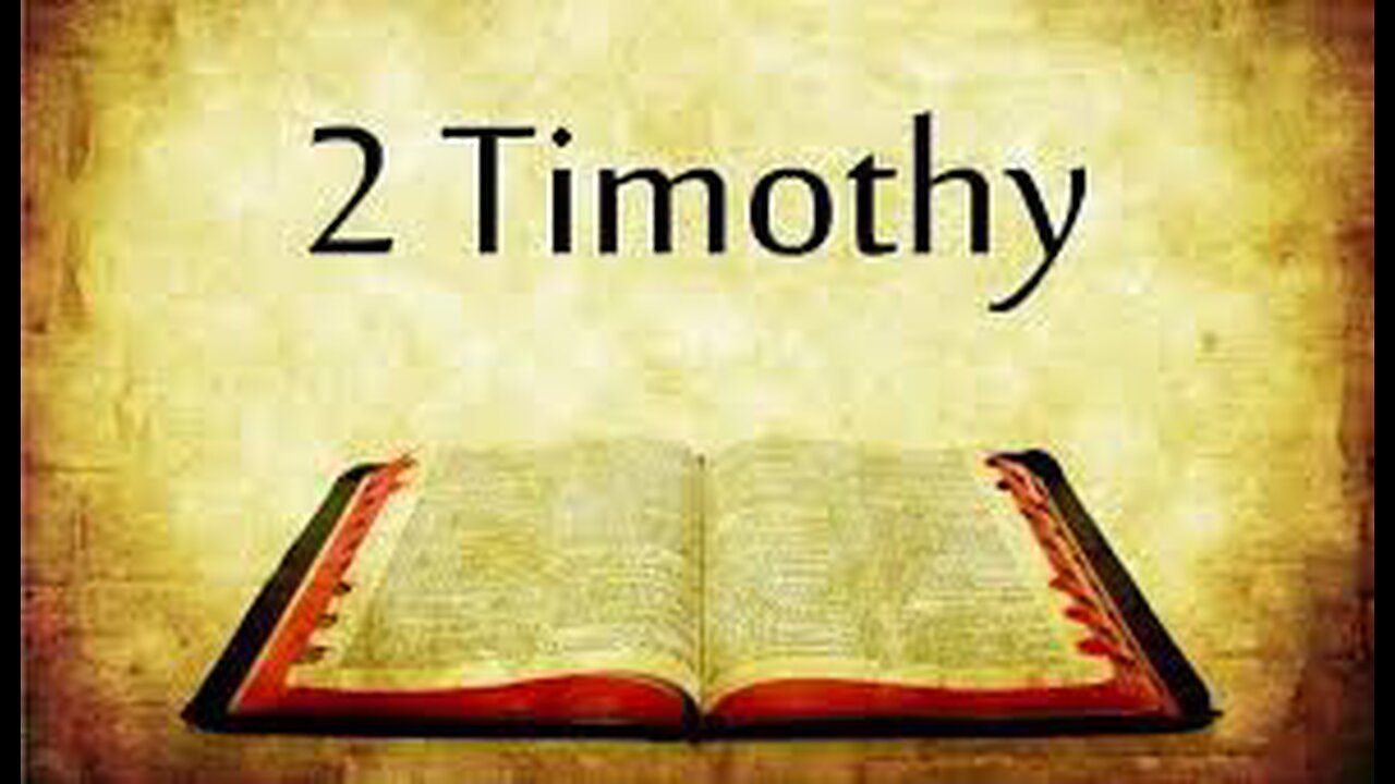 A Reading Of 2 Timothy - 2 Timothy 1