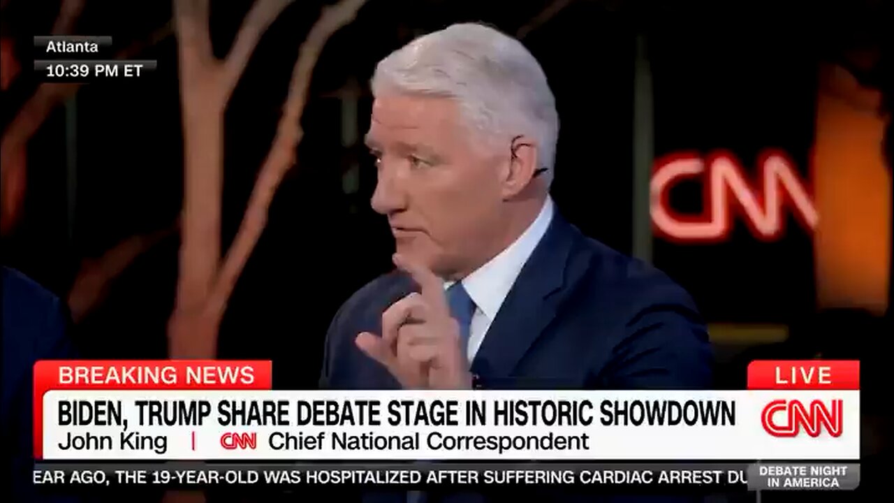 Democrats and CNN are in a state of panic over Biden's poor performance at the presidential debate.