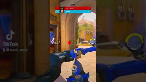 Overwatch clip I repost on TikTok Gaming because it got over 1 million views